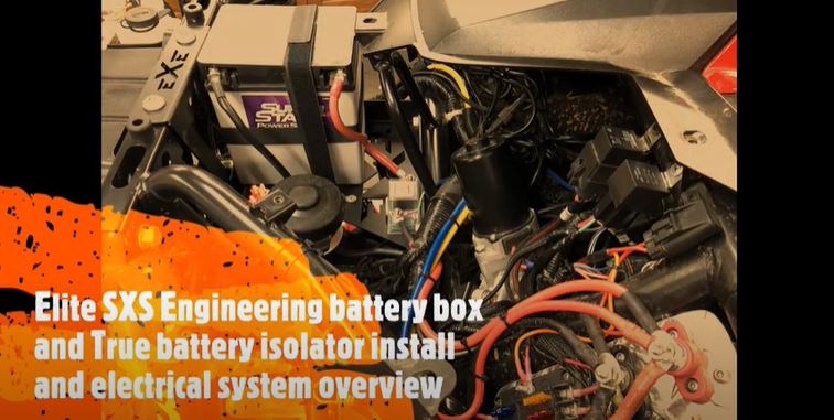 SXS Engineering battery box and True isolator install and electrical overview on the Talon X.